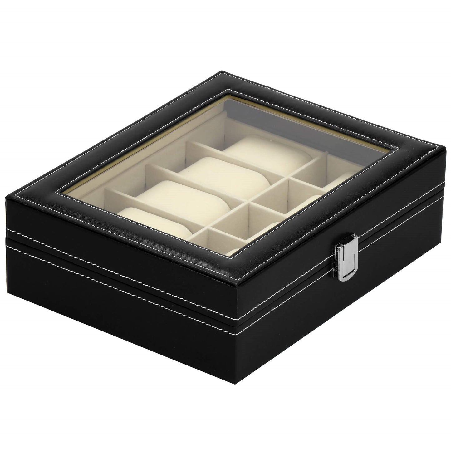 Laikrodžio dėžutė juodos spalvos HA1055