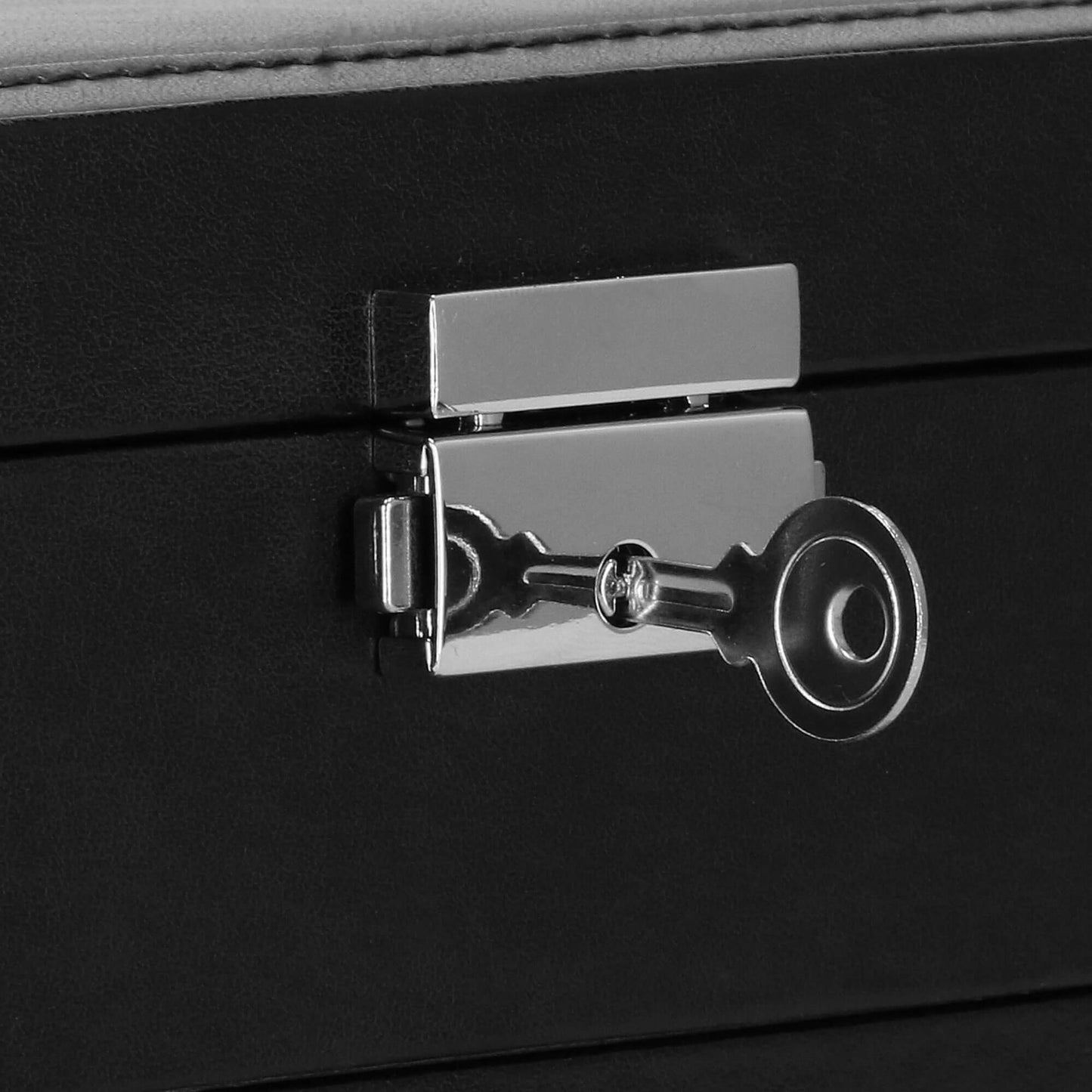 Papuošalų dėžutė juodos spalvos HA1081 16x16x11cm