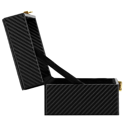 Laikrodžio dėžutė juodos spalvos HA1054 30x11x8cm