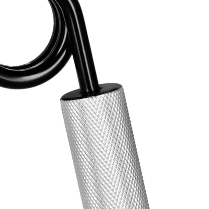 Metalinis rankų treniruoklis, pasipriešinimas 45 kg rankų pratimams,  FA0149, sidabrinė-juoda