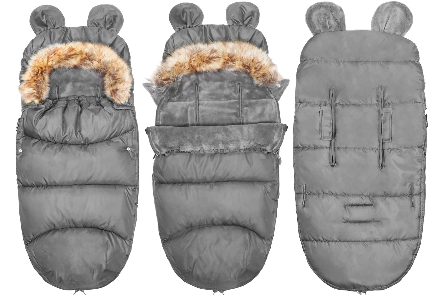 Vaikiškas miegmaišis SB0050 pilkas