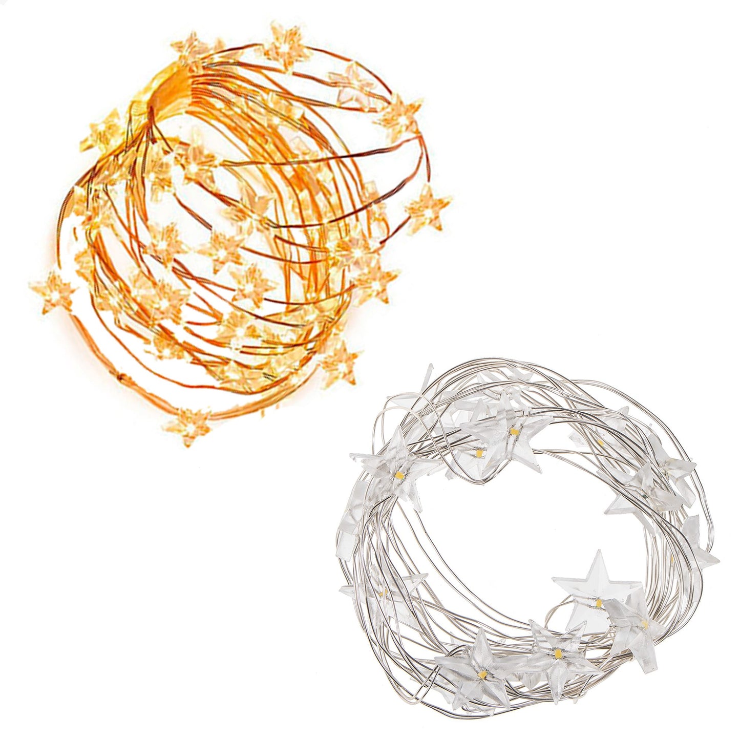 CL0070 Girlianda 20 LED, šilta balta, 5m