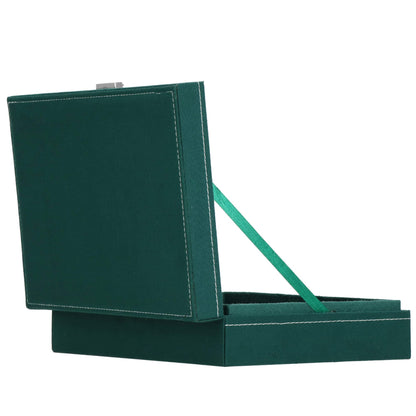 Papuošalų dėžutė žalios spalos HA1047 28x19,5x7cm