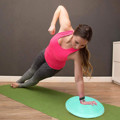 Fitneso Sensor balansinė pagalvė su pompa  FA0077