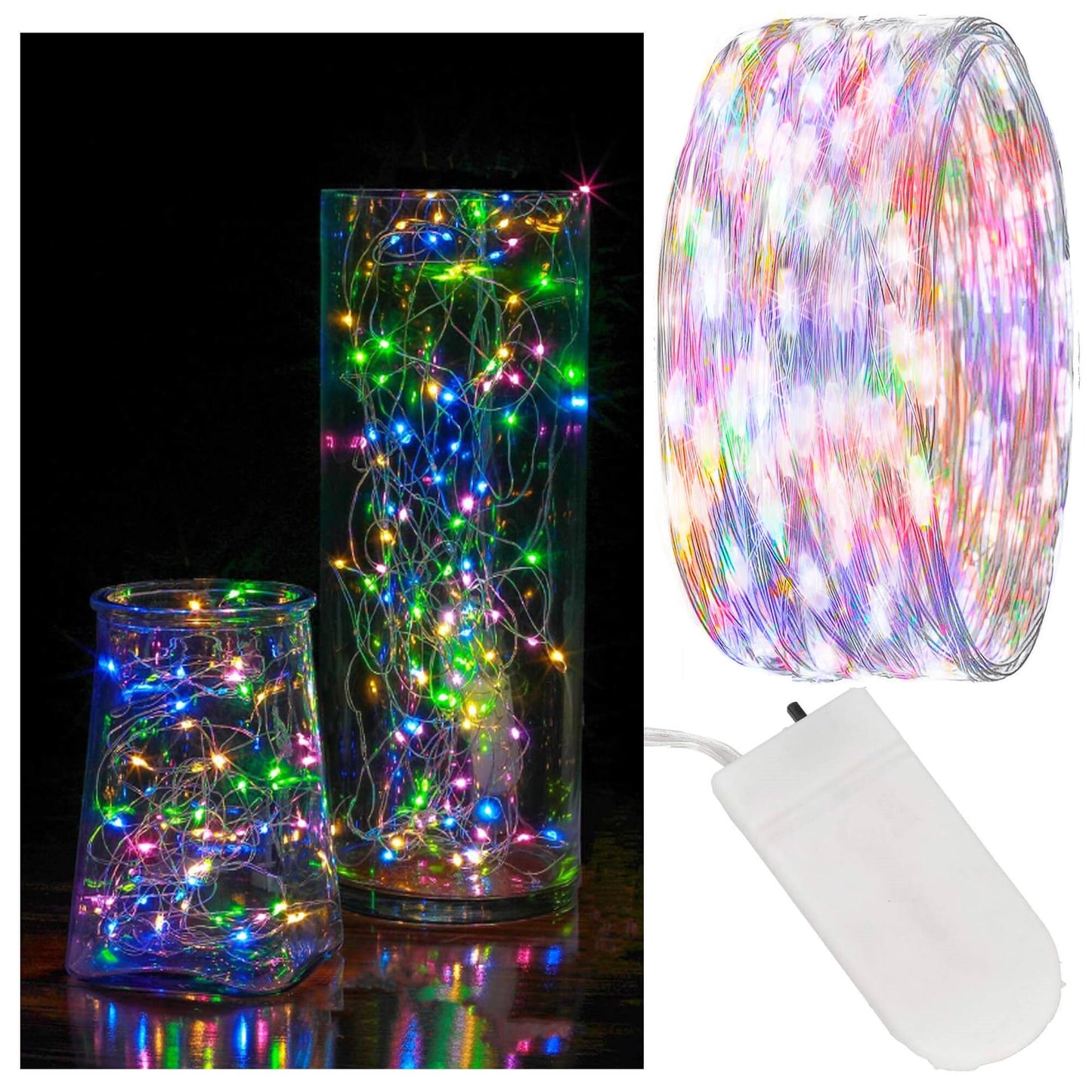 LED lemputės su baterijomis 20 LED CL4101