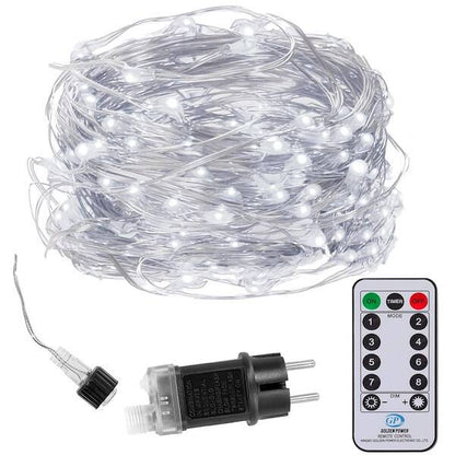 Kalėdinės lemputės  CL0313 300 Led 30m, šaltai balta