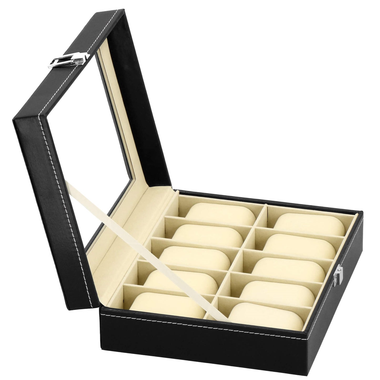 Laikrodžio dėžutė juodos spalvos HA1055