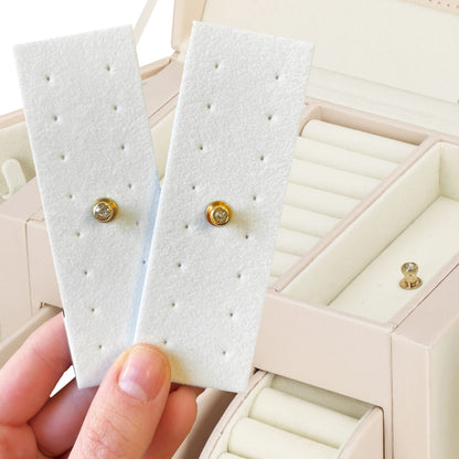 Papuošalų dėžutė kreminės spalvos HA1086 17,5x14x13cm