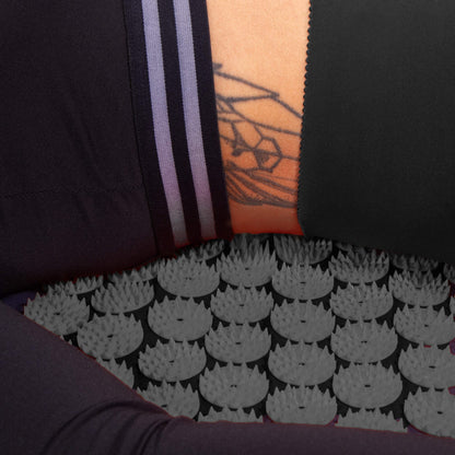 Akupresūros kilimėlis  SA0156, rinkinys su pagalve ir užvalkalu, skirtas masažui, raumenų skausmui