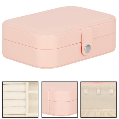 Papuošalų dėžutė rožinės spalvos HA1082 16x11,5x5 cm