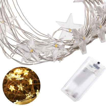 CL0070 Girlianda 20 LED, šilta balta, 5m