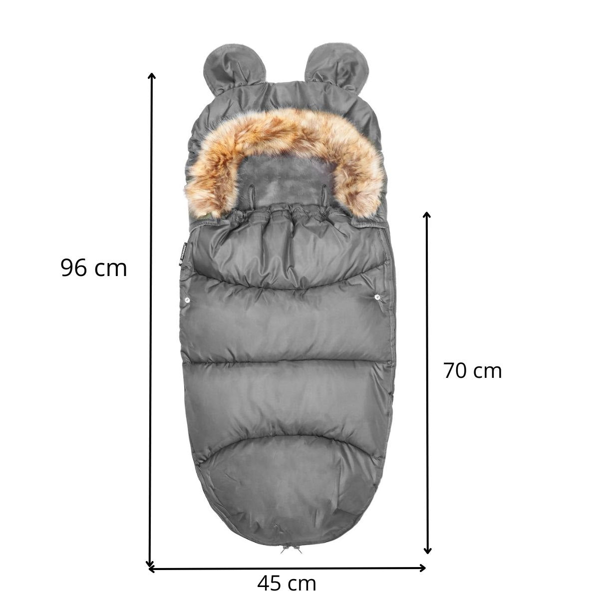 Vaikiškas miegmaišis SB0050 pilkas