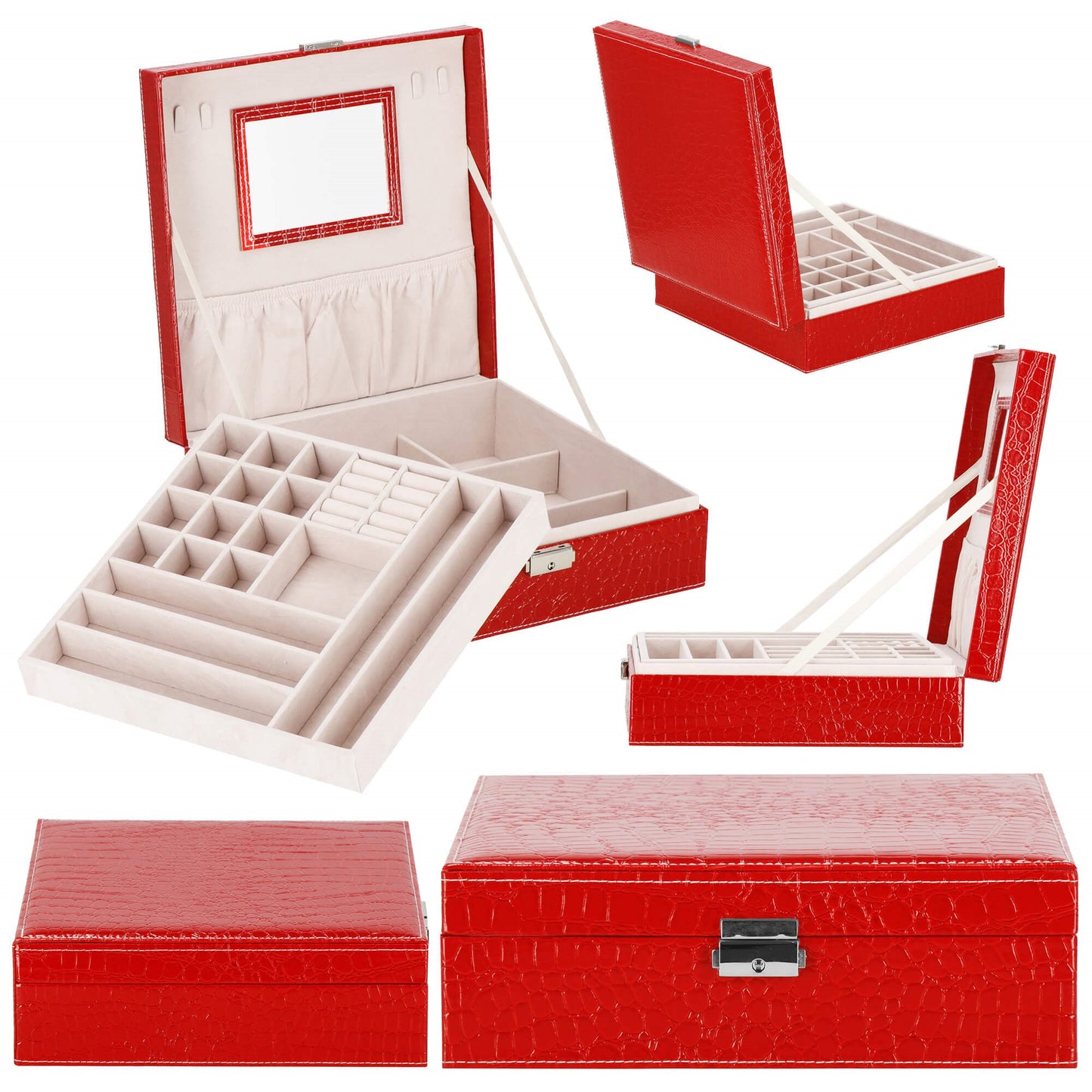 Papuošalų dėžutė HA1027 26.5x26.5x8.5cm