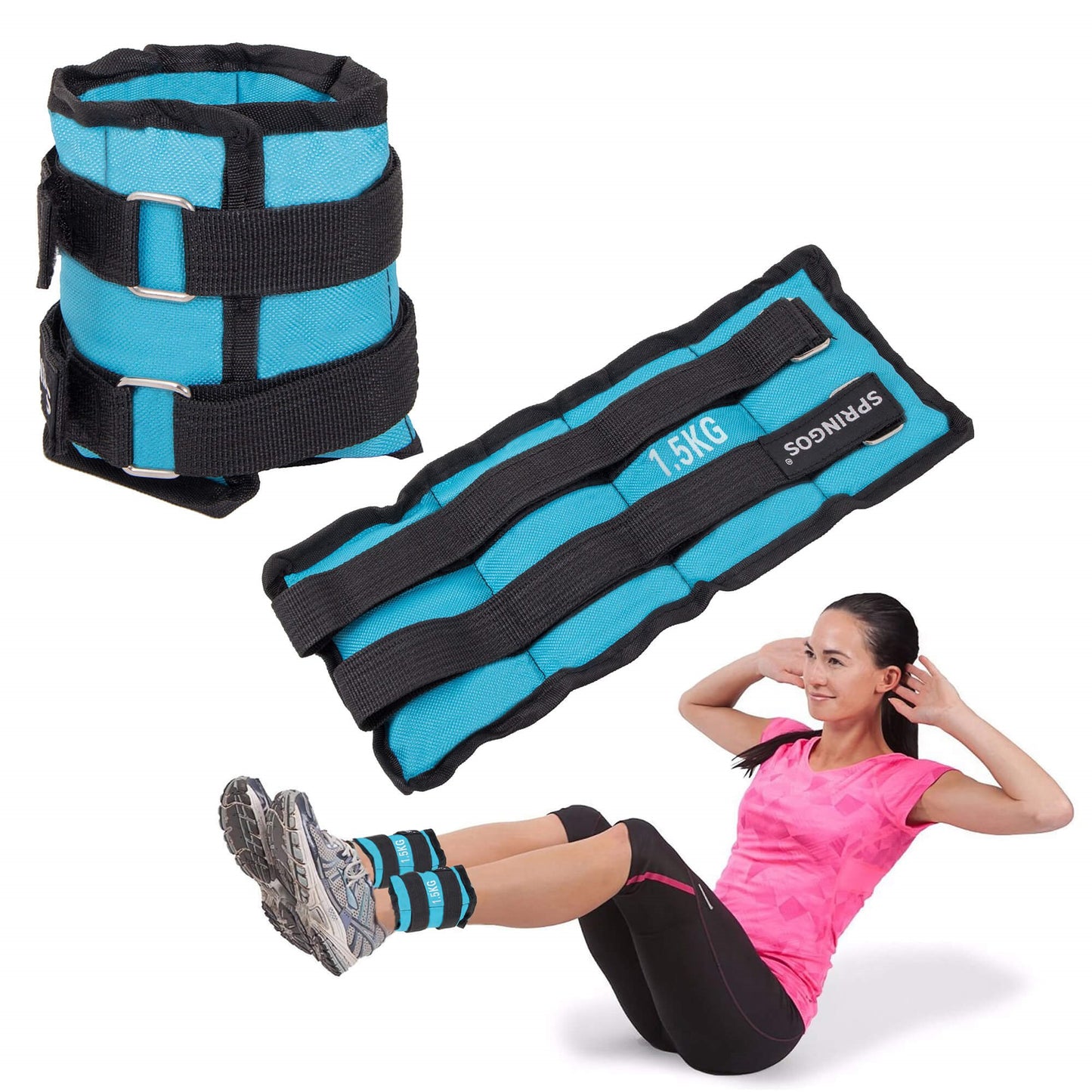 Sąnarių ir čiurnos svareliai  FA0005 2 x 1,5 kg