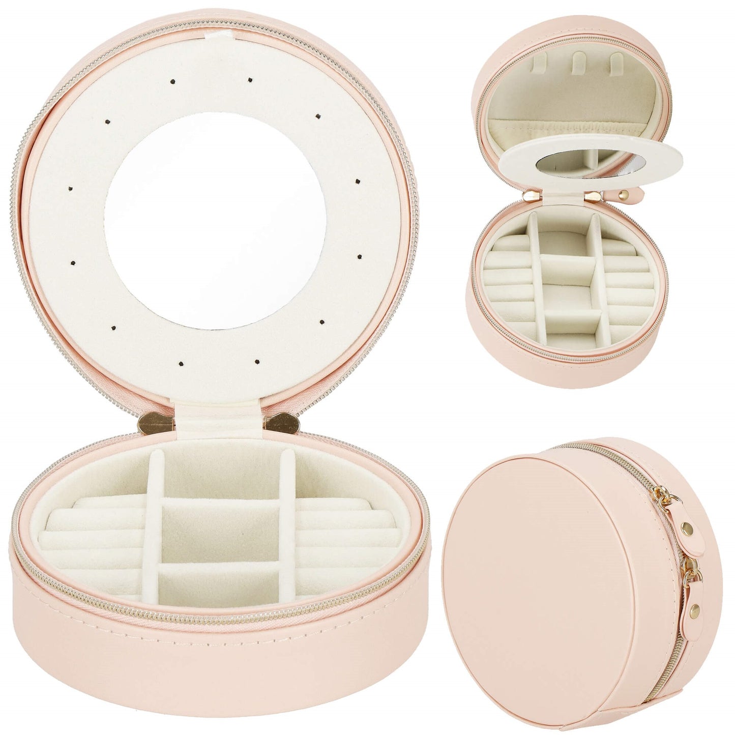 Papuošalų dėžutė rožinės spalvos HA1040 11x5,2cm