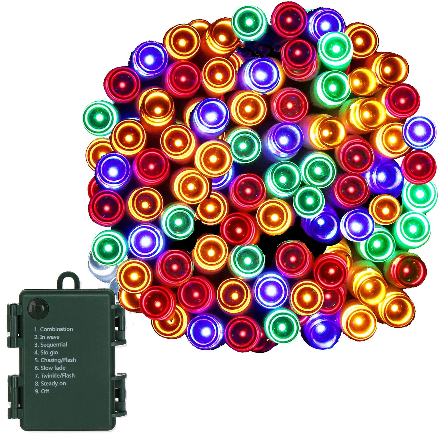 CL4032 Girlianda, 100 LED, 10m, spalvota