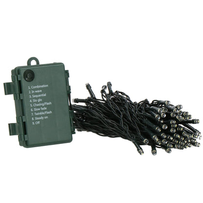 CL4031 LED kalėdinė girlianda 100 LED, šaltai balta, 10m