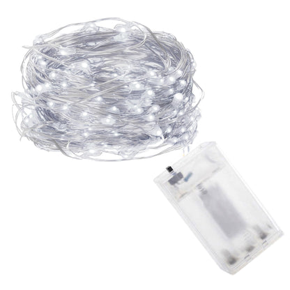 Kalėdinės lemputės CL0019 100 LED, šaltai balta, 9.9m