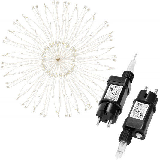 Kalėdų eglutės lemputės žvaigždė, šilta balta CL0117