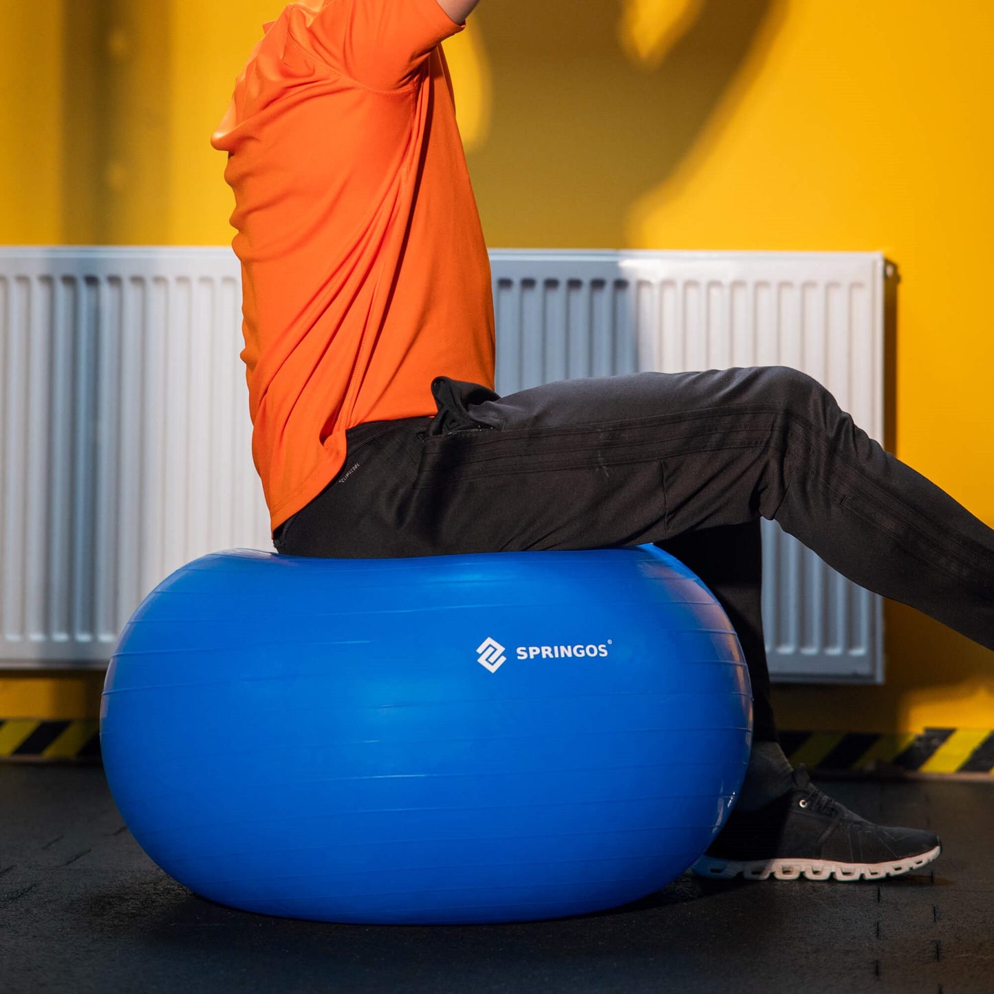 Gimnastikos kamuolys su pompa  FB0009 85cm