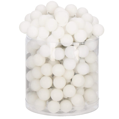 Burbuliukų girlianda, 50 LED C76, šilta balta, 3xAA