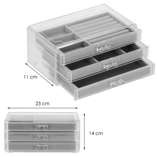 Papuošalų organizatorius HA1045 23x14x11cm