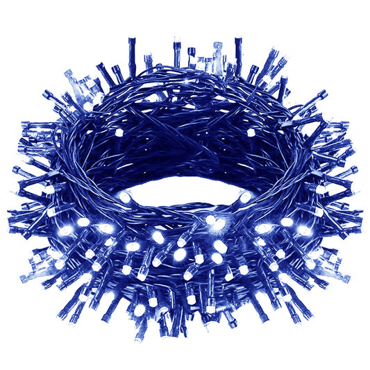 Kalėdinės lemputės CL4076 10m, mėlyna, 8 apšvietimo funkcijos