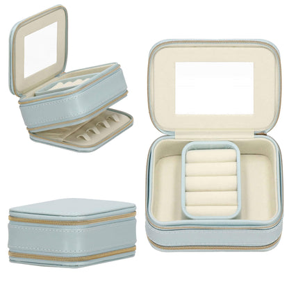 Papuošalų dėžutė mėlynos spalvos HA1035 11,5x8,5x5cm