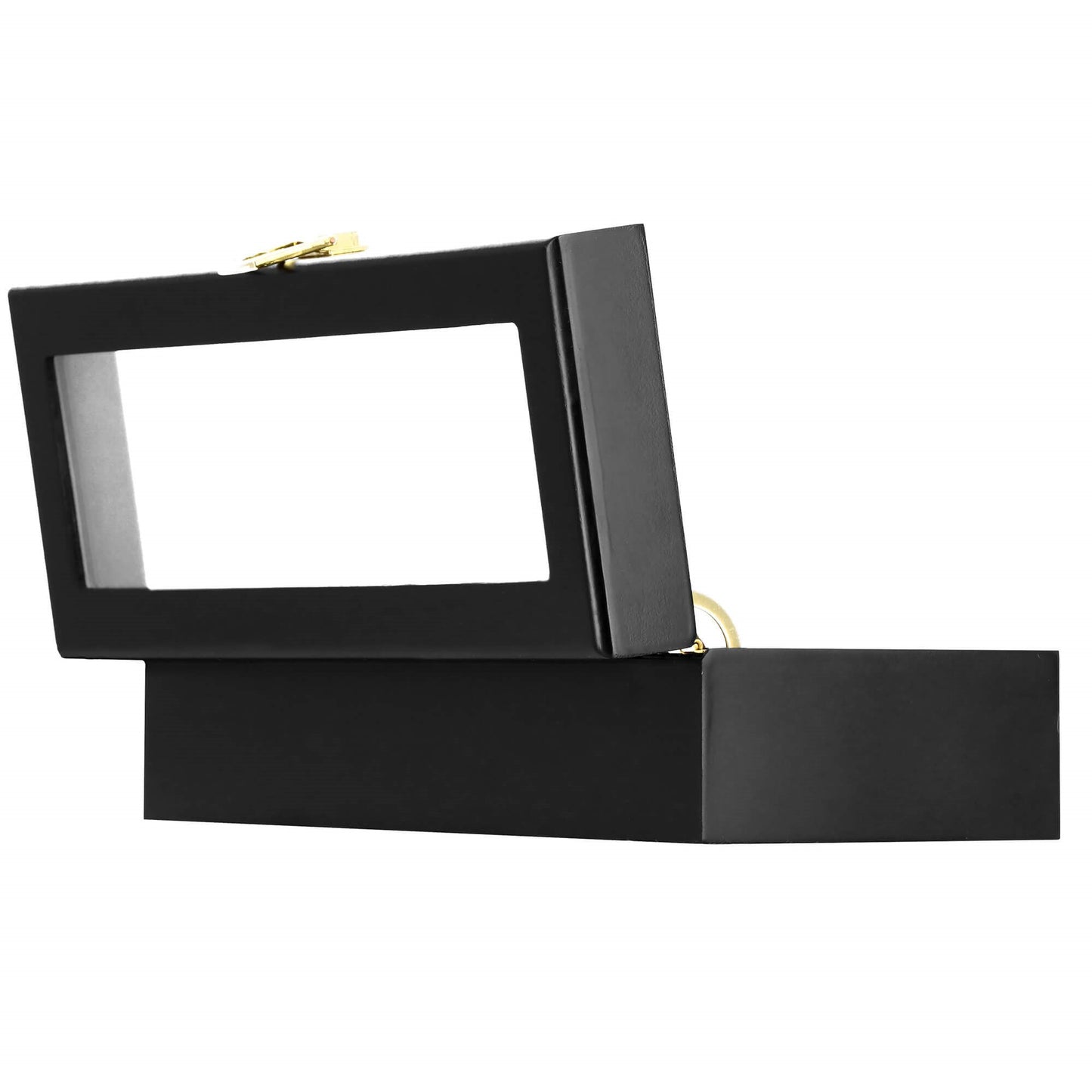 Laikrodžio dėžutė juodos spalvos HA1065 31,5x11,5x8cm