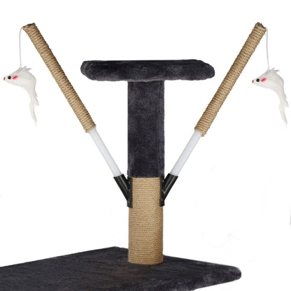 Daugiapakopis kačių namelis  PA1046 145 cm