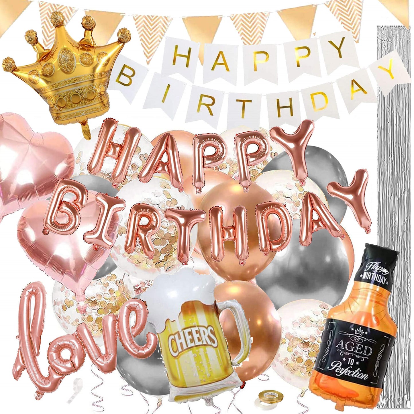 PS0035 Gimtadienio puošmenų rinkinys