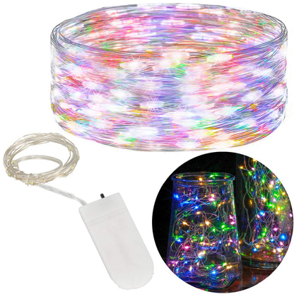 LED lemputės su baterijomis 20 LED CL4101