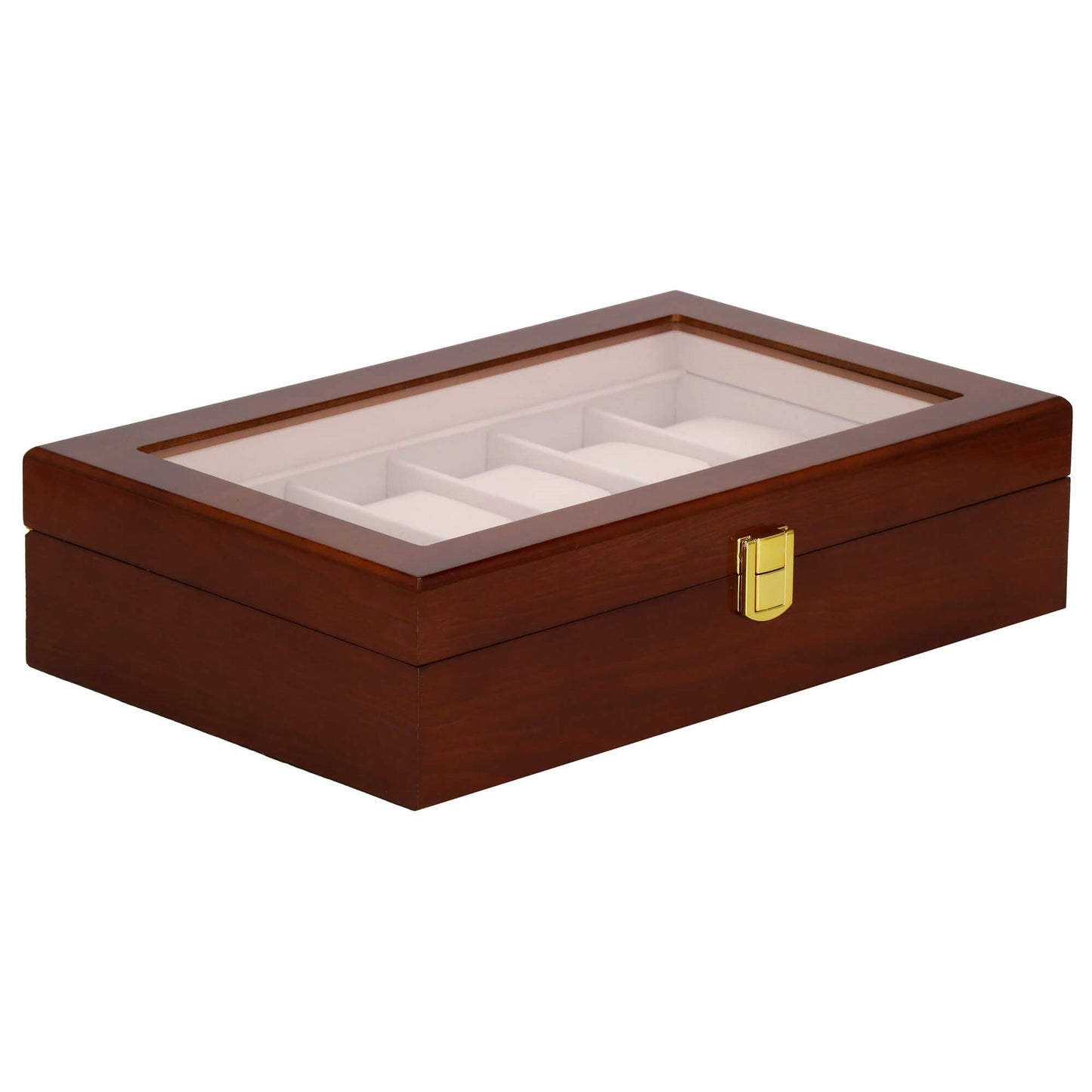 Medinė laikrodžio dėžutė HA1069 31,5x20x8cm