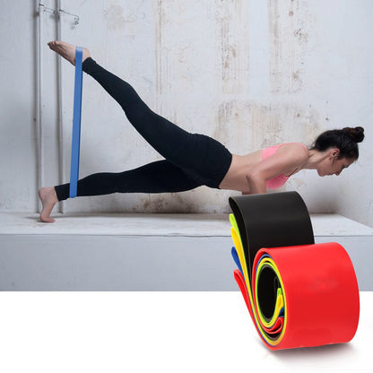 Fitneso pasipriešinimo juostų rinkinys  PB0012 5 vnt 60 cm