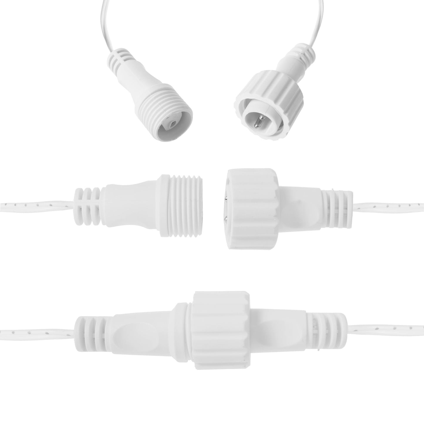 Lauko girlianda varvekliai  CL0202 200 LED 8m mėlyna, 8 programos