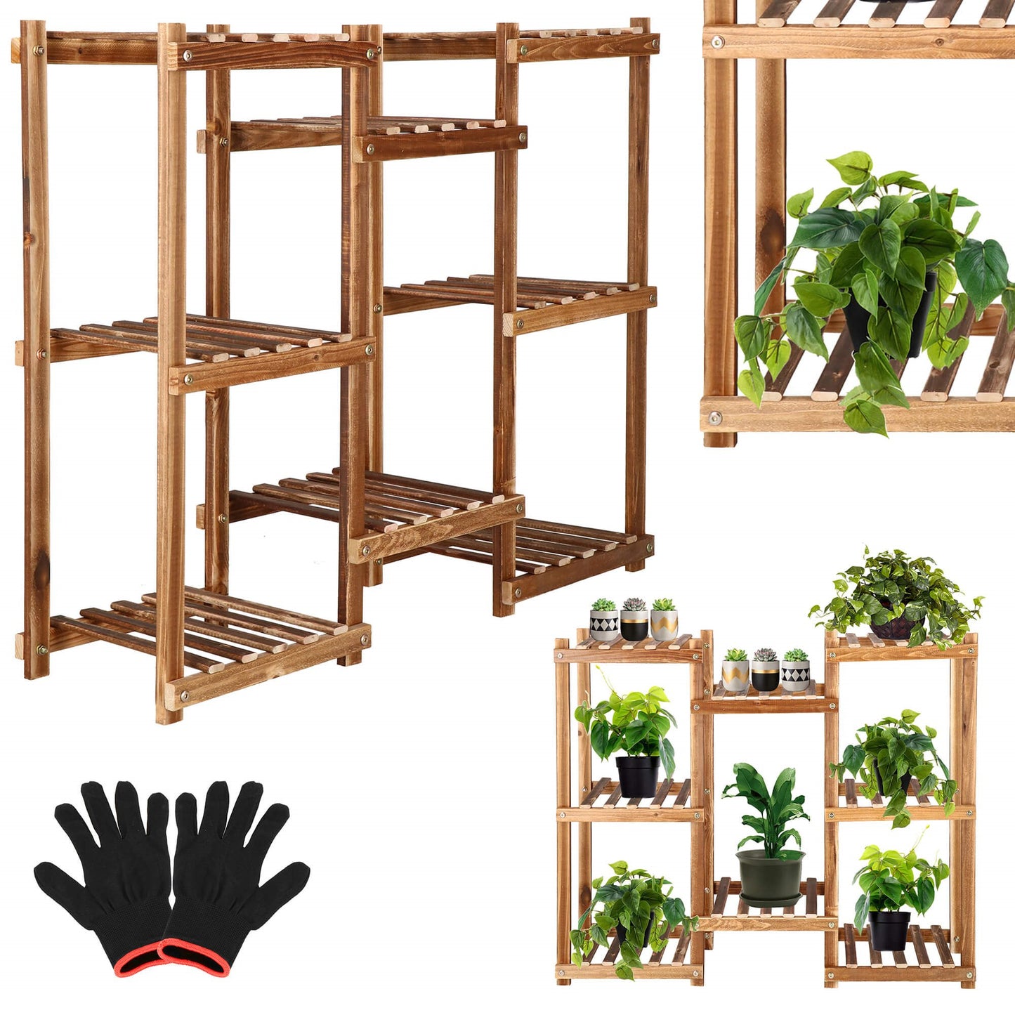 Mėdinis stovams gėlėms SV1