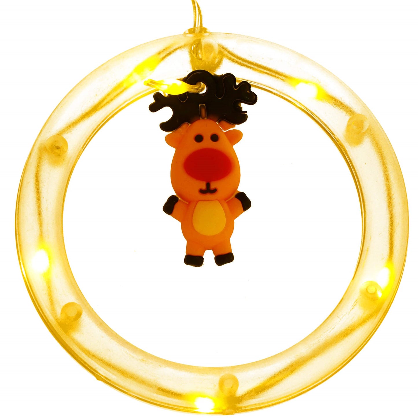 Šviesos užuolaida  CL4042 110 LED girlianda, USB lemputės su figūrėlėmis, šiltai balta