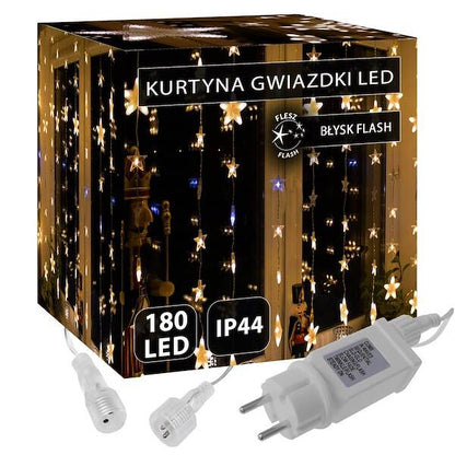 Kalėdinės lemputės  CL4004 180 Led 2m