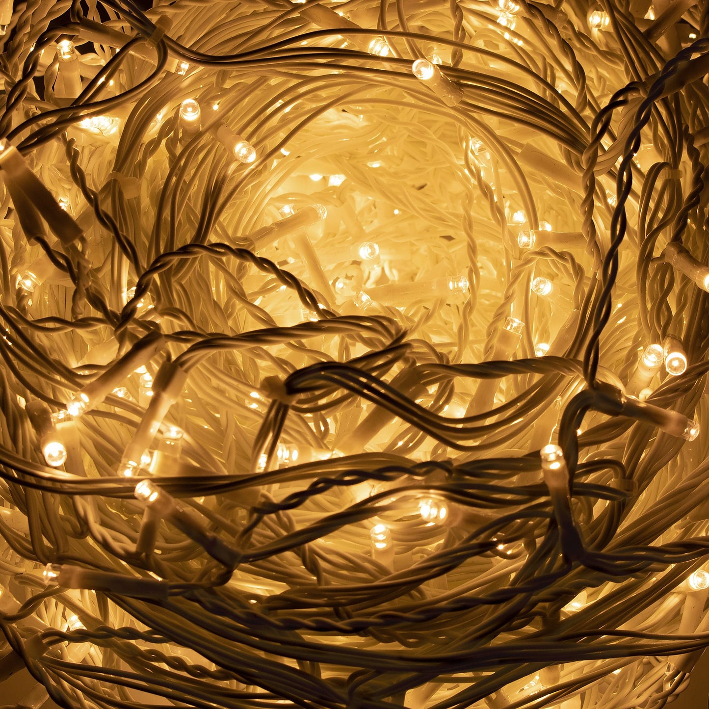 CL0501 Lauko girlianda varvekliai 500 LED, 20m, šilta balta, 8 programos