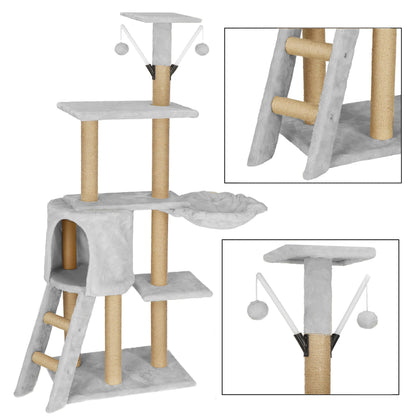 Daugiapakopis kačių namelis  PA1042 136 cm