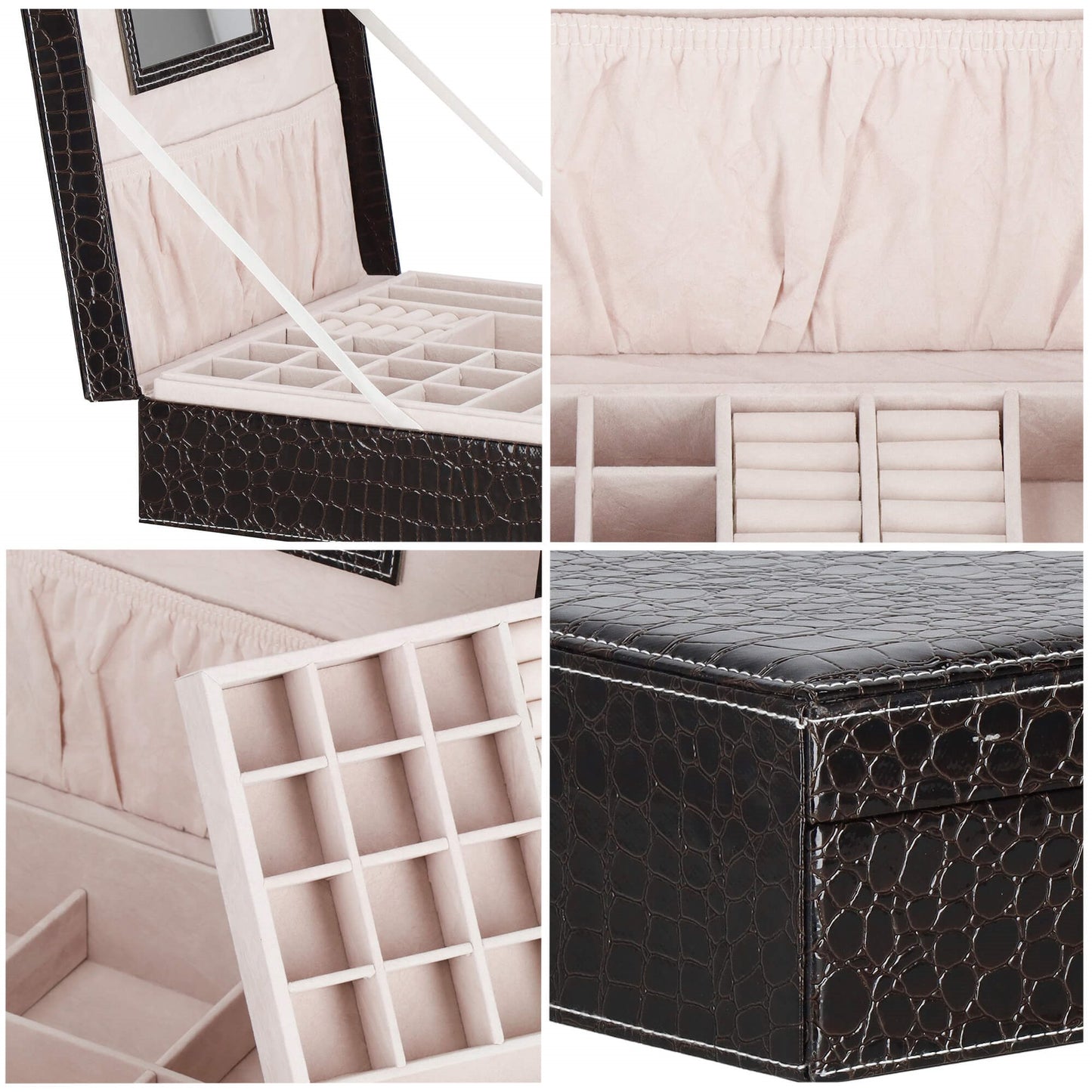 Papuošalų dėžutė HA1074 26.5x26.5x8.5cm