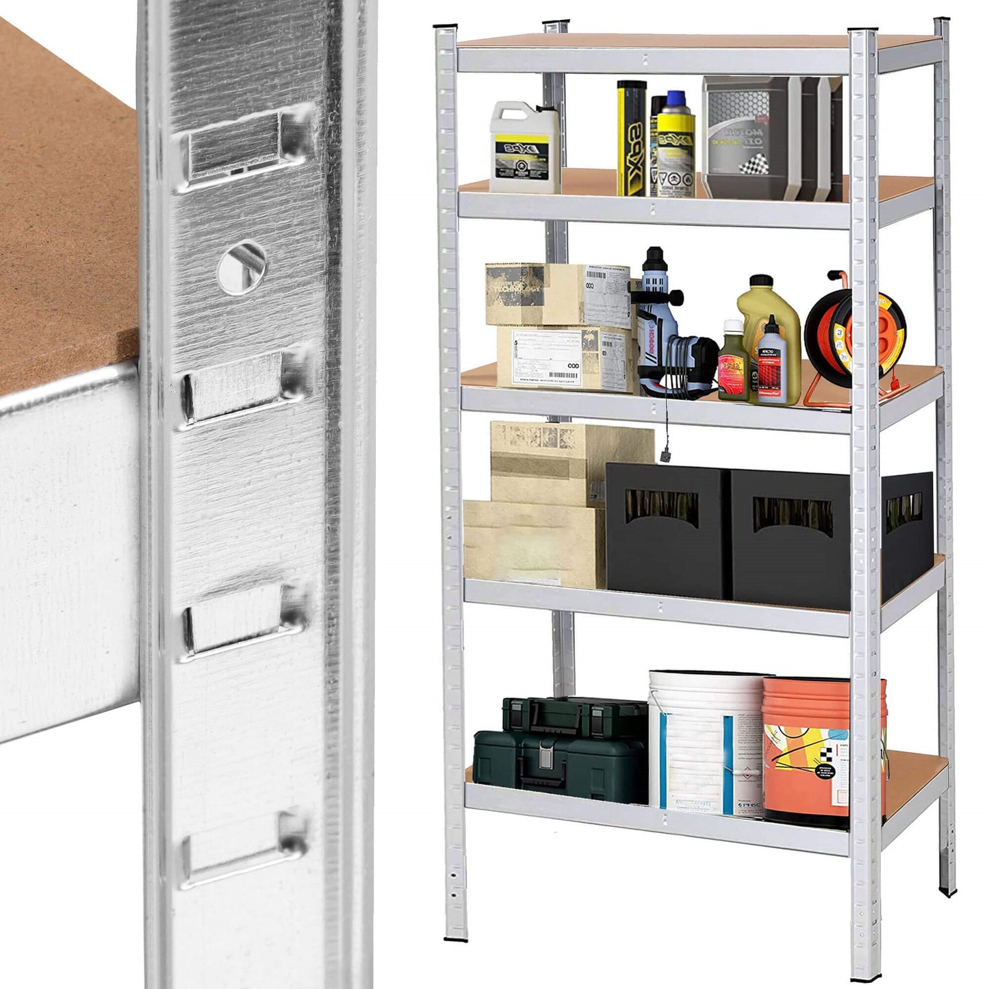 Sandėliavimo lentyna HA5260 150 x 75 x 30 cm