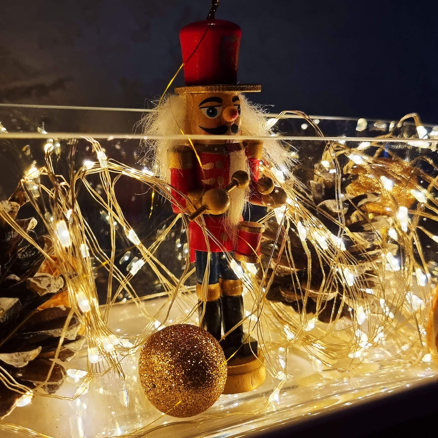 Kalėdinės eglutės lemputės, 20 LED,  CL0026, maitinamos baterijomis