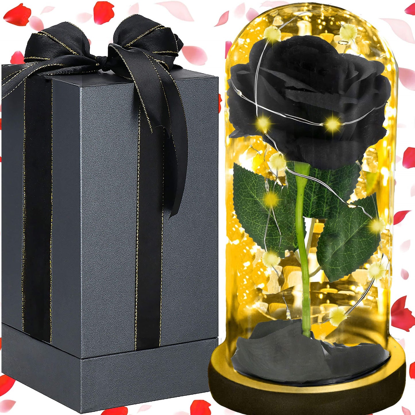 Amžinoji rožė stikliniame kupole HA7442