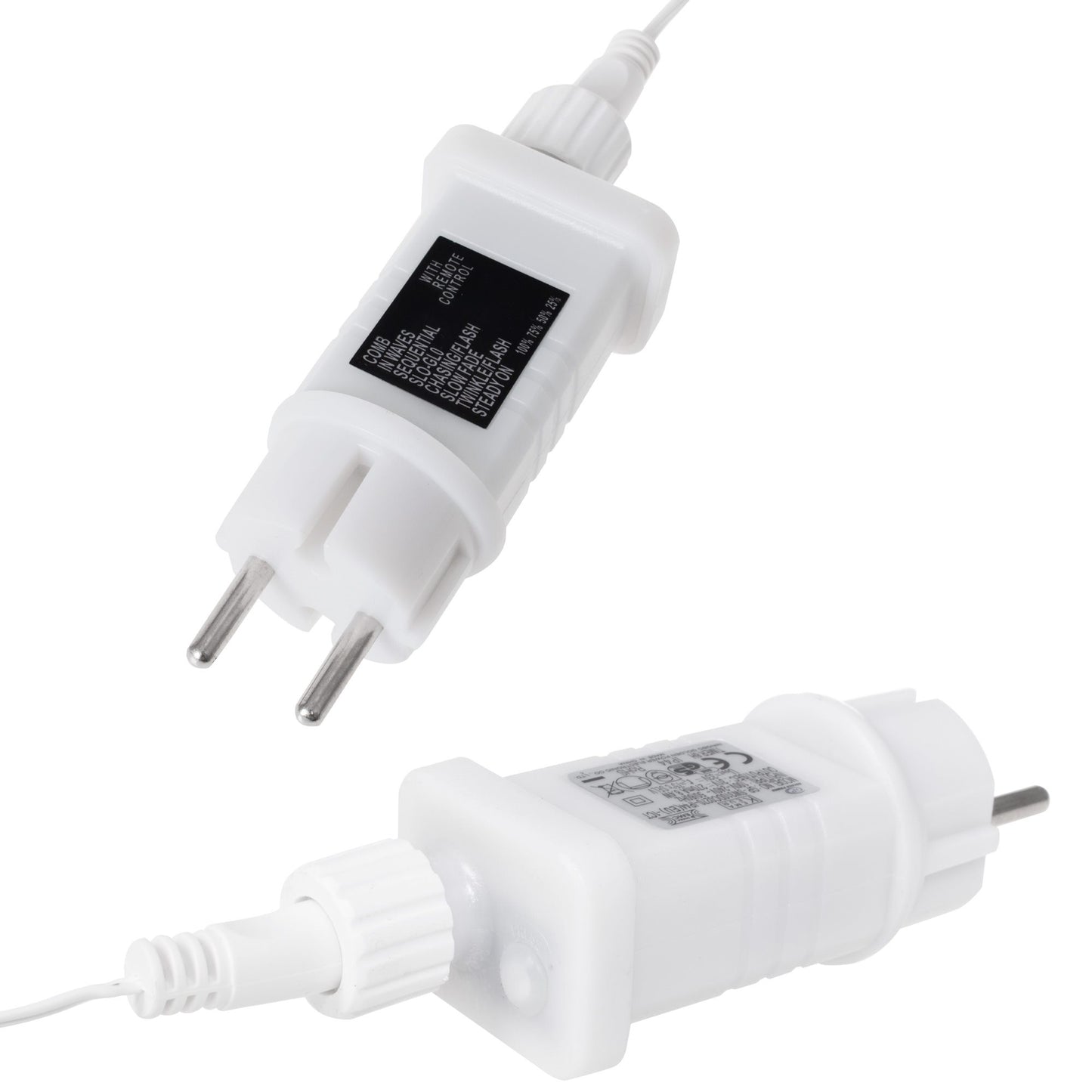 CL0306 Lauko girlianda varvekliai su nuotolinio valdymo pultu 300 LED, 12m