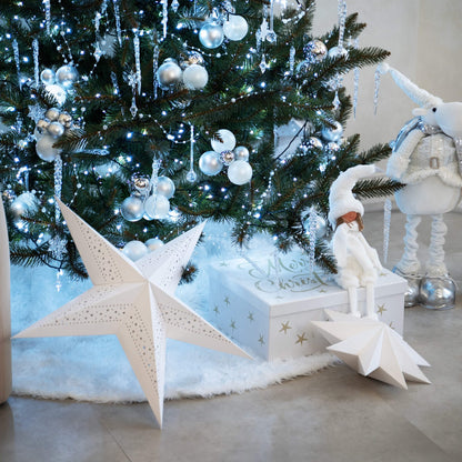 Kalėdinės lemputės CL0543, 500 LED, šaltai balta + šaltai balta blyksniai, 27,5 m