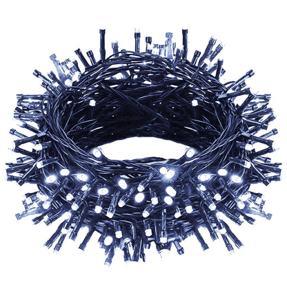 Šviesos girlianda CL4078, 300 LED, 15m, šalta balta, 8 apšvietimo funkcijos