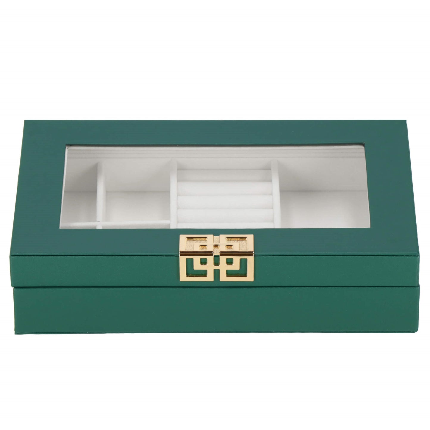 Papuošalų dėžutė žalios spalvos HA1042 23x14x5,5cm