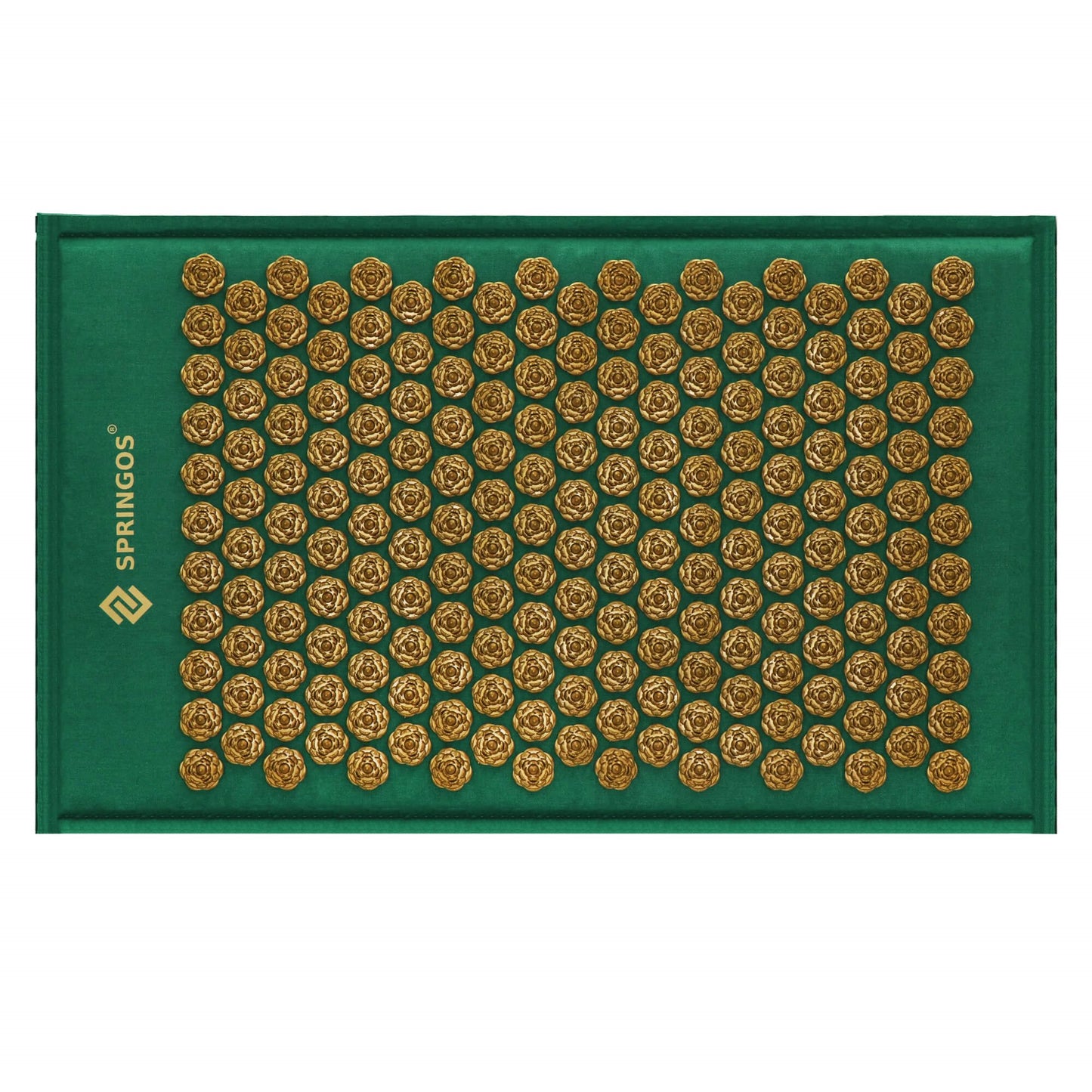 Akupresūros kilimėlis su pagalvėlėmis masažui, nuo skausmo, gydomas iš lino ir kokoso pluošto  SA0154