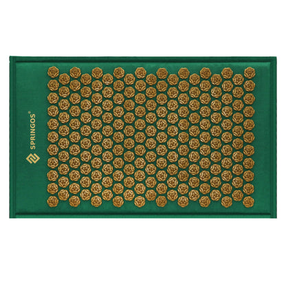 Akupresūros kilimėlis su pagalvėlėmis masažui, nuo skausmo, gydomas iš lino ir kokoso pluošto  SA0154